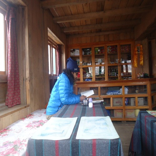 What is the tea house accommodation in Nepal?