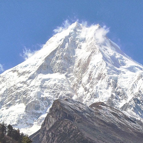 Mount Manaslu Located