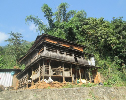 A Traditional Home In Manaslu