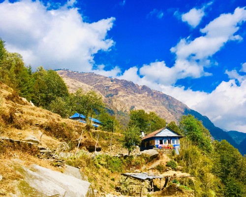 A Wonderful Nature In Annapurna