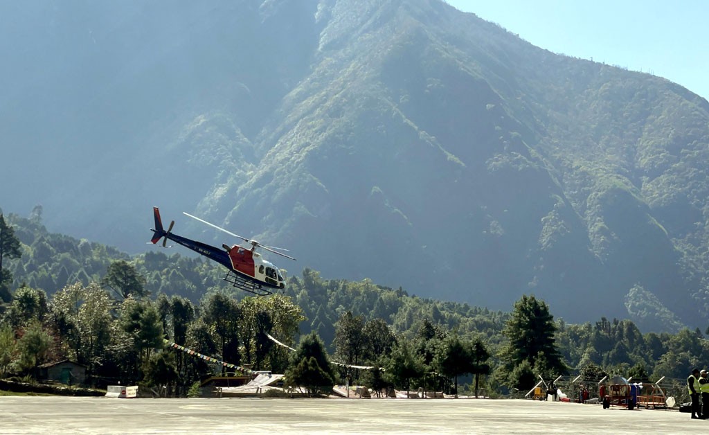 Kathmandu to Lukla Helicopter Flight