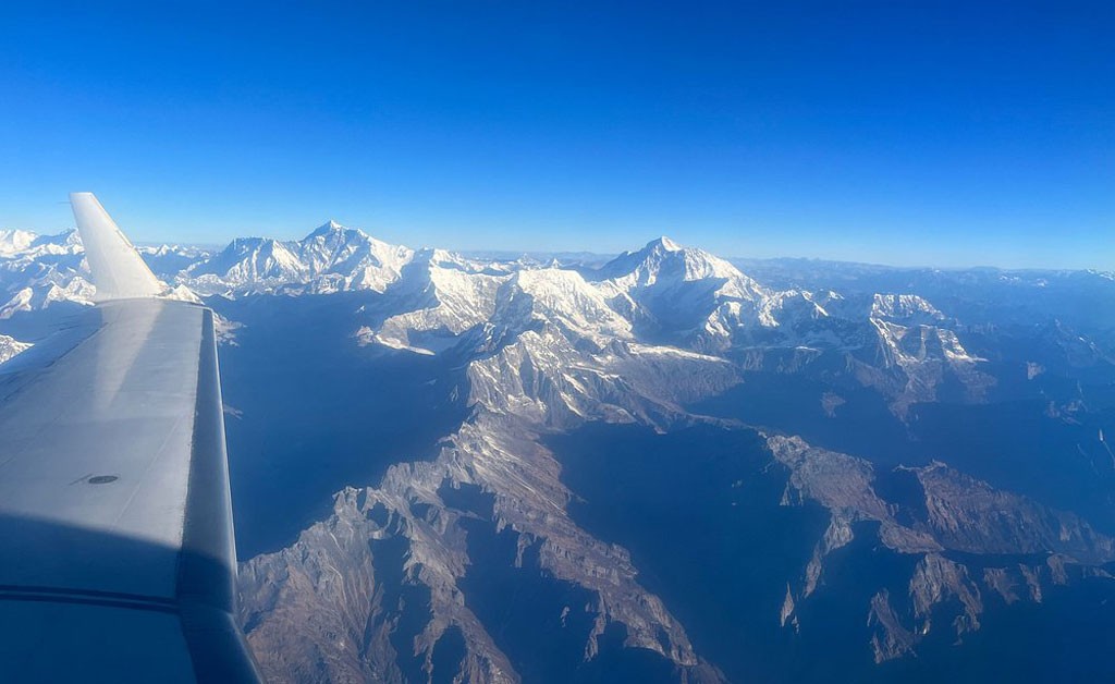 Mount Everest Mountain Flight