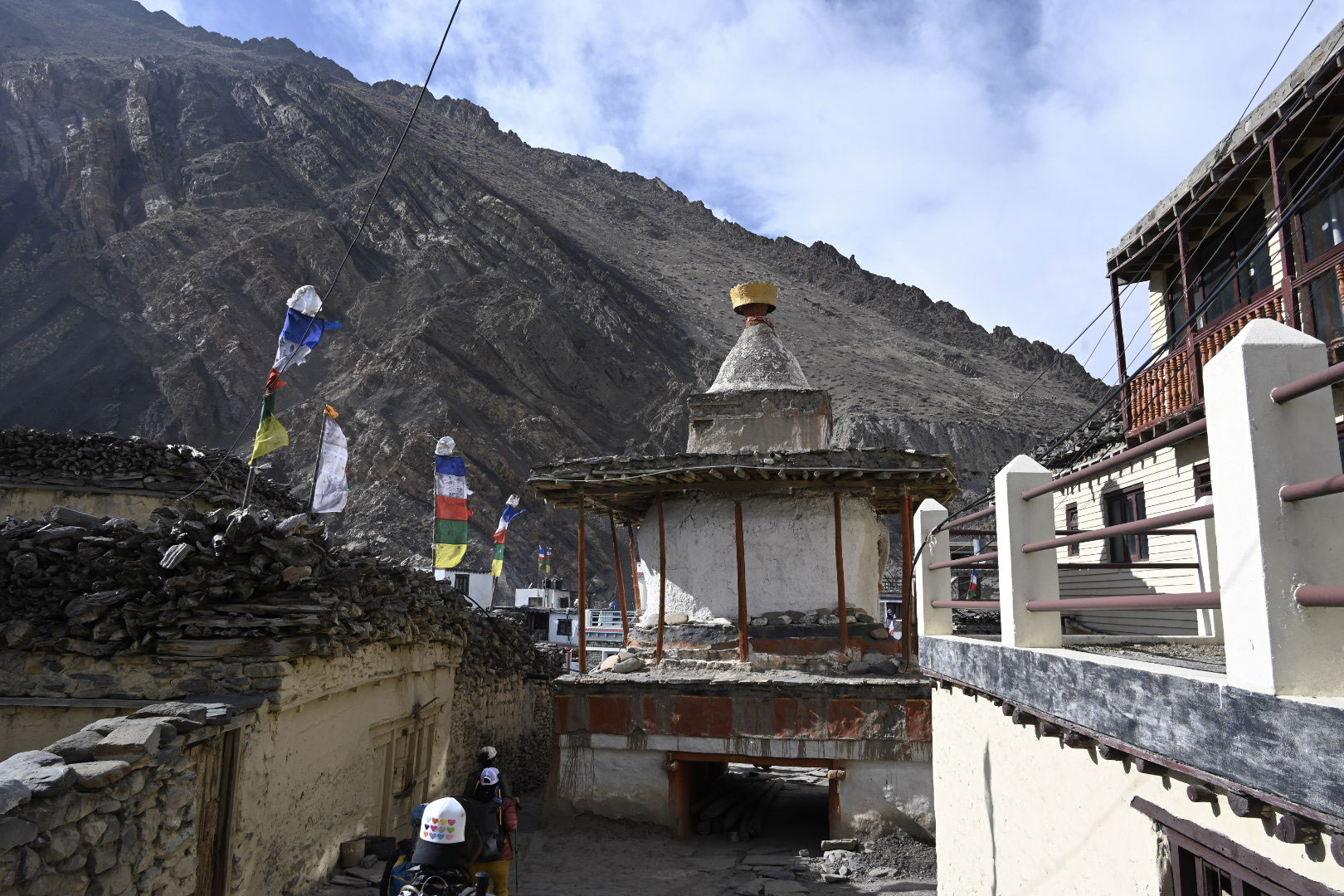 Chorten in Upper Mustang