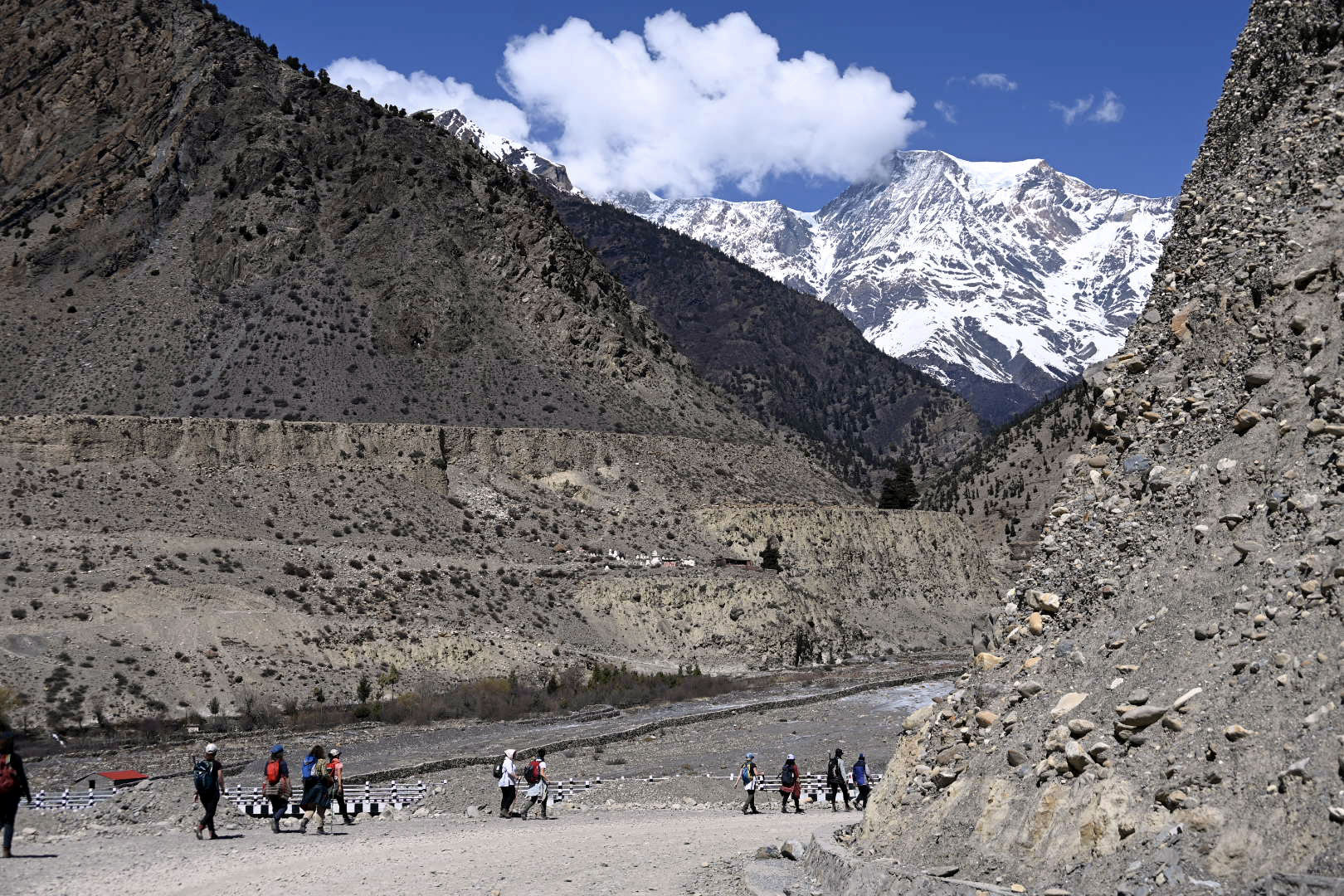 Beautiful Scenery in Mustang Trek