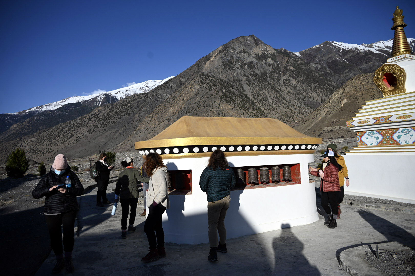 Chorten in Mustang Trek