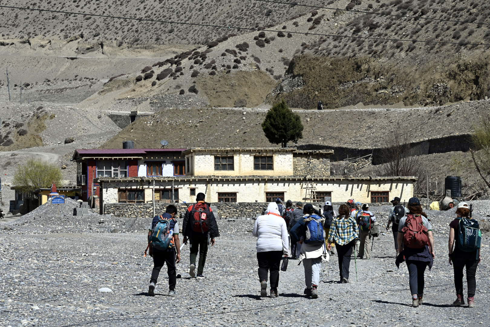 Ekle Bhatti Jomsom to Kgbeni