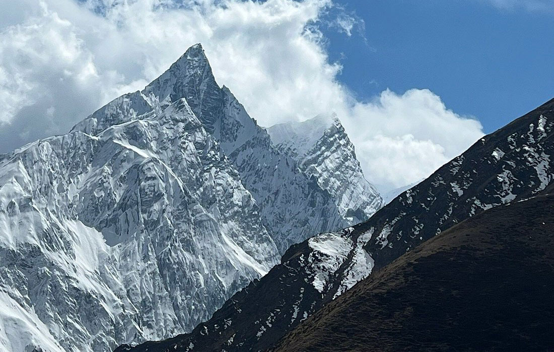 Mountain Manaslu Location