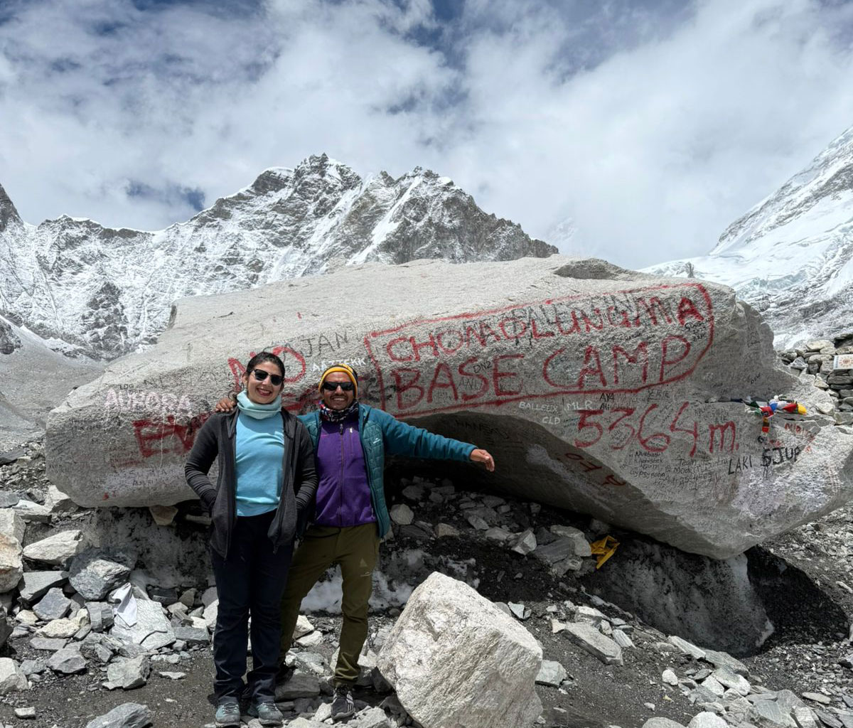 Experienced Everest Base Camp trekking guide in the Himalayas