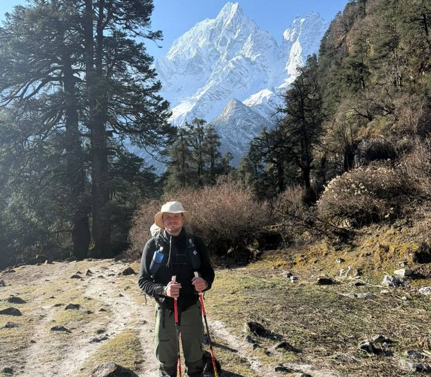 First time trekker in Tsum valley manaslu trek route