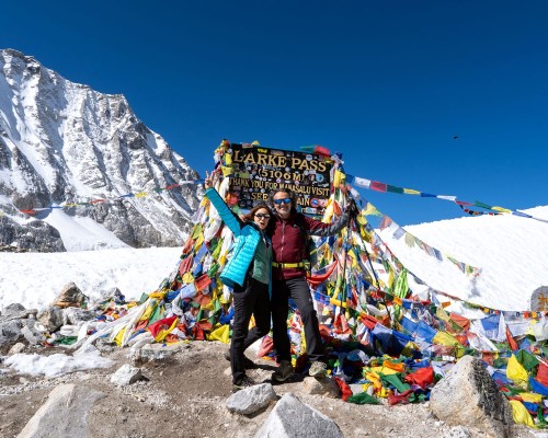 Manaslu Circuit Trek Larke Pass M