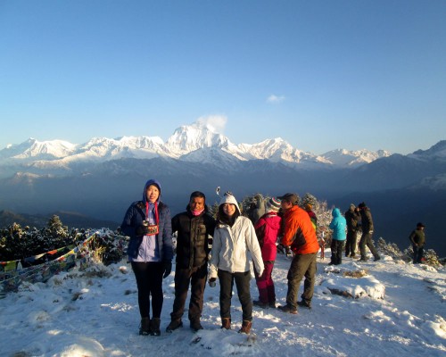 Poon Hill While Abc Trek